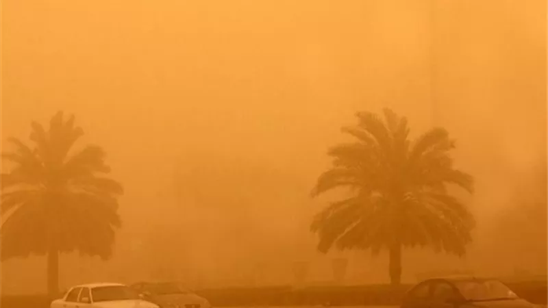 «الأرصاد»: رياح مثيرة للأتربة وأمطار ببعض المناطق والصغرى بالقاهرة 14 درجة
