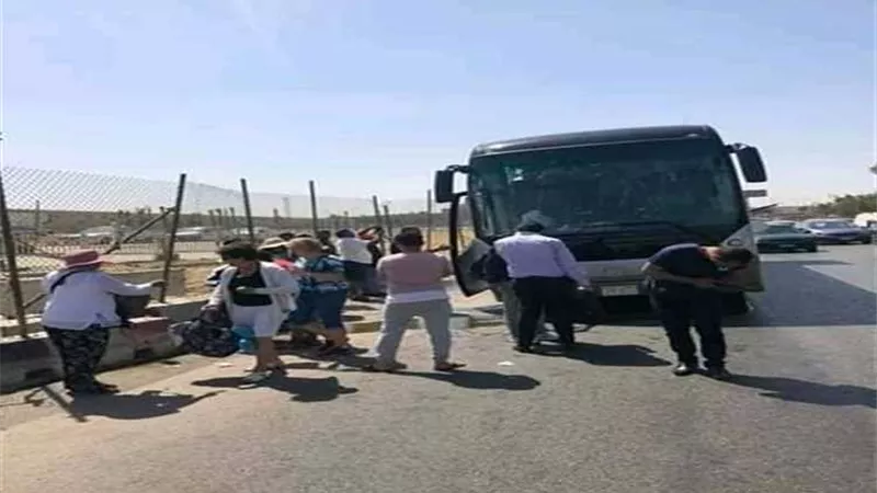 بالصور ..انفجار بجوار المتحف المصرى بالرماية .ووقوع إصابات
