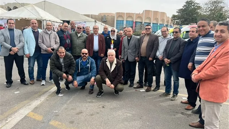 ناجى عارف يدلى بصوته في انتخابات التجديد النصفي لنقابة مهندسي القاهرة
