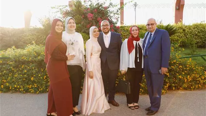 بحضور قيادات البترول..عبد القوى كروش يحتفل بعقد قران نجله بمسجد الشرطة