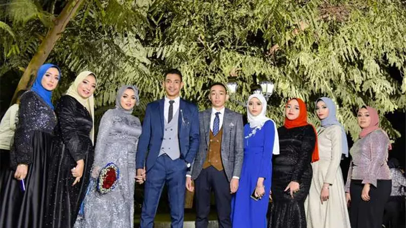 مدحت عيد يحتفل بعقد قران نجله بمدينة إسنا