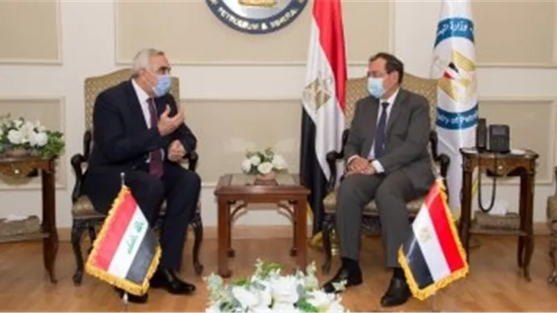 الملا يناقش مع سفير العراق الفرص الاستثمارية المتاحة في مجال النفط والغاز