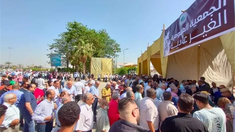 بدء توافد المهندسين للمشاركة في الجمعية العمومية لسحب أو تجديد الثقة في النقيب