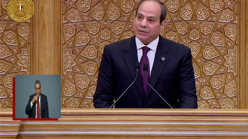 خطاب التنصيب.. الرئيس السيسى: سأظل مخلصا لا أرى سوى مصالح الشعب والوطن