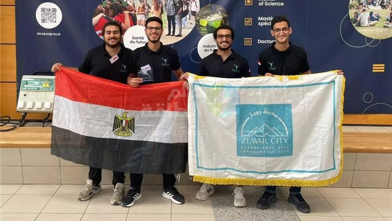 «إنــبى» تدعم فريق يوروس (EURUS) من طلبة الهندسة بمدينة زويل في المسابقة الدولية لتوربينات الرياح