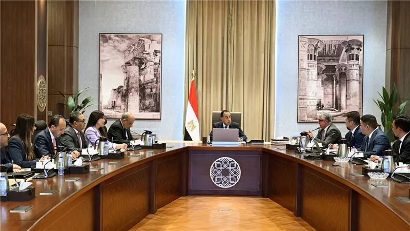رئيس الوزراء يلتقي شركة 