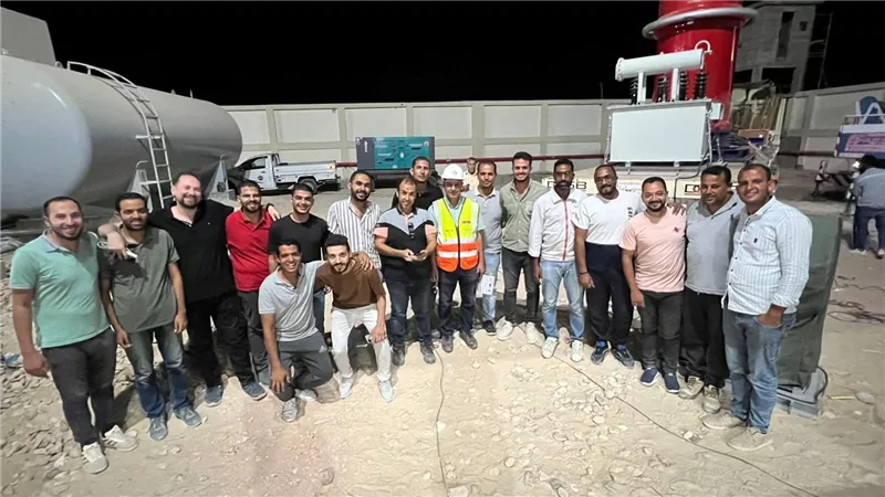 نجاحات متتالية لـ “XD||EGEMAC”: نجاح اختبارات الجهد العالي لمحطة NDHPS4
