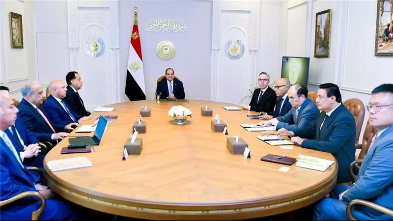 الرئيس السيسي يستقبل رئيسي 
