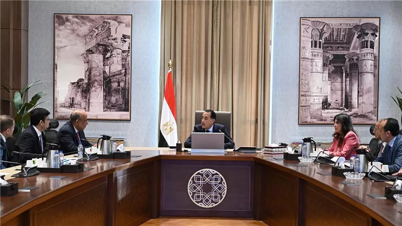 رئيس الوزراء يلتقي مسئولي 