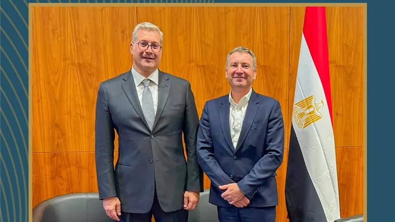 وزير البترول يختتم لقاءاته في قمة لندن بلقاء نائب رئيس إكسون موبيل العالمية واكوينور النرويجية