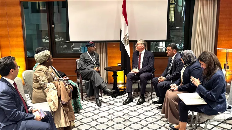 وزير البترول يبحث الشراكة وتبادل الخبرات مع نيجيريا  في قطاع التعدين