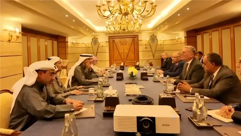 وزير البترول يبحث مع قيادات 