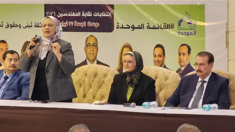 القائمة الموحدة برئاسة الدكتور هاني ضاحي تعقد مؤتمرها العام الأكبر بحضور الدكتورة دلال حلمي والمهندسة منى رزق