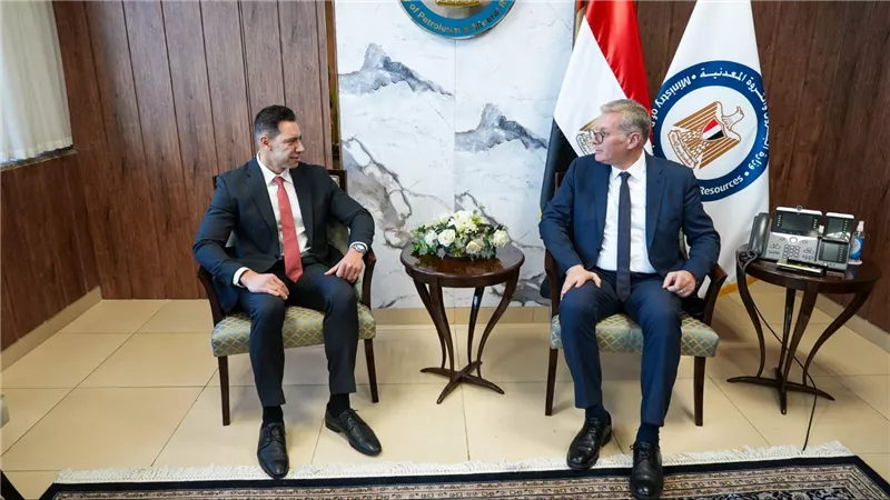 وزير البترول يبحث مع شركة هاربر إنرجي تطورات زيادة إنتاج الغاز في حقل دسوق