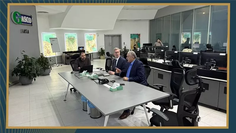 زيارة مفاجئة لوزير البترول إلى مركز التحكم بالشبكة القومية للغاز للاطمئنان على انتظام إمدادات الغاز للمستهلكين