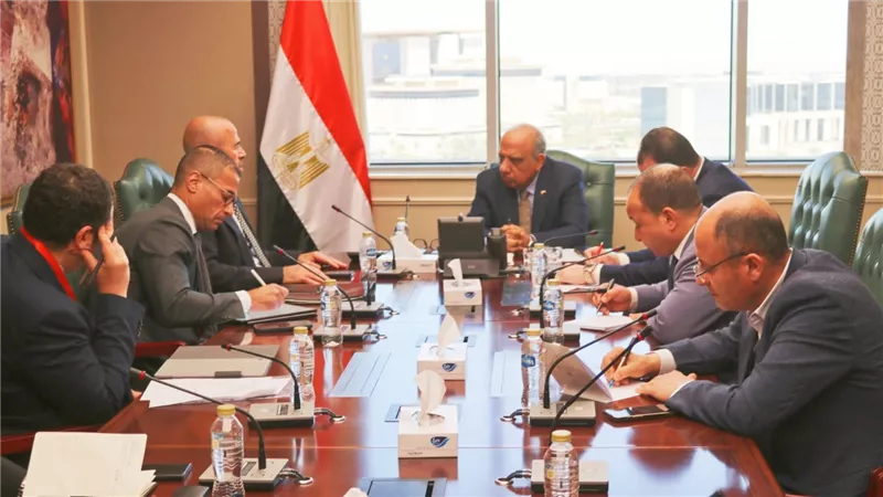 وزير الكهرباء يبحث مع 