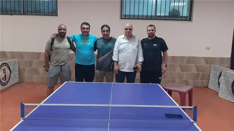 فريق عجيبة لتنس الطاولة يحصد المركز الثاني بدوري قطاع البترول