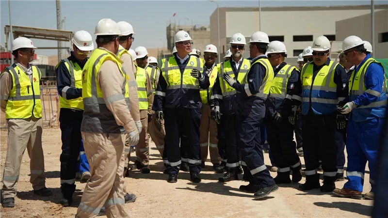 وزير البترول يتابع جهود الشركات المصرية المطورة لمشروع دعم البنية التحتية لنقل الغاز بالأردن